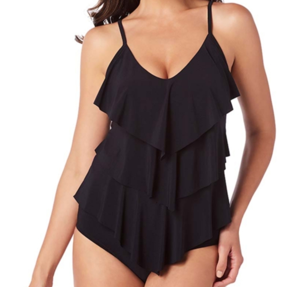 Magicsuit Women's New Black Swimwear Top